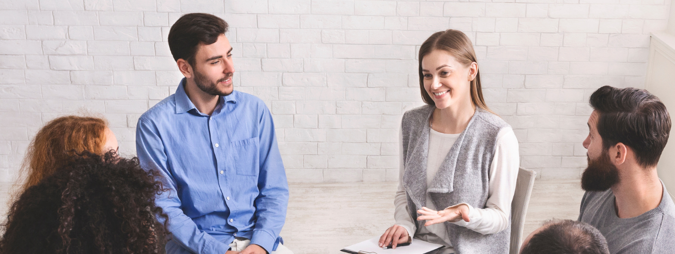 Group therapy session